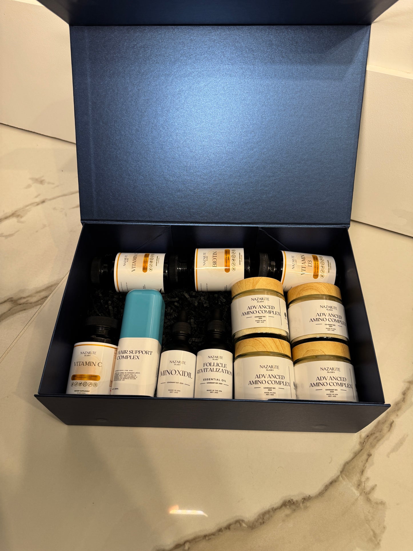 Nazarite Glory Hair Restoration Kit (60-day supply)